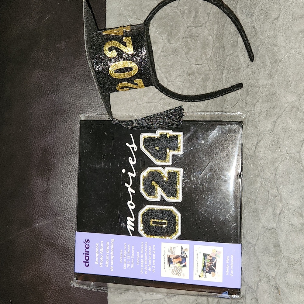 2024 scrapbook photo album & headband